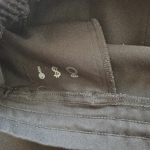 FIGS Yola High Waisted Skinny Tapered Leg Scrub Pants M Black  Tailored Nursing - Picture 12 of 16